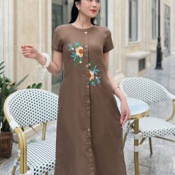 Alternative view of Mã D190 - Kim Sa - Đầm đi tiệc đuôi cá sang chảnh cho quý cô