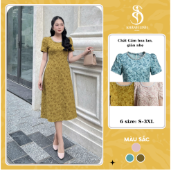 Mã D199 Đầm suôn chữ A